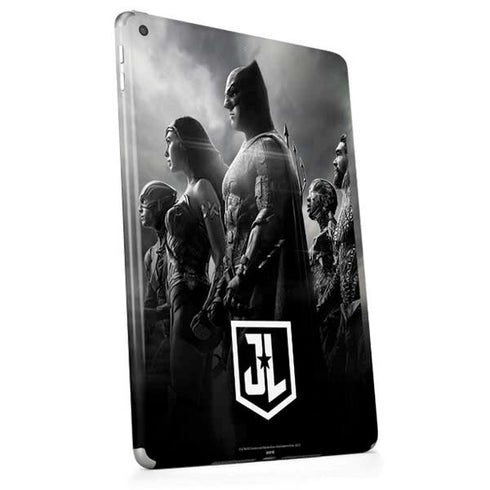 The Justice League (2017) Profile Characters Poster Apple iPad Skin