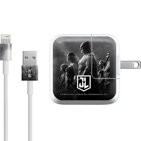 The Justice League (2017) Profile Characters Poster iPad Charger (10W USB) Skin