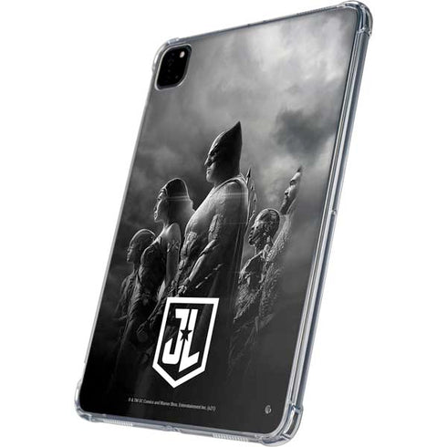 The Justice League (2017) Profile Characters Poster iPad Pro 11in (2024) Clear Case