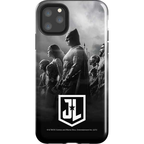 The Justice League (2017) Profile Characters Poster iPhone Cases