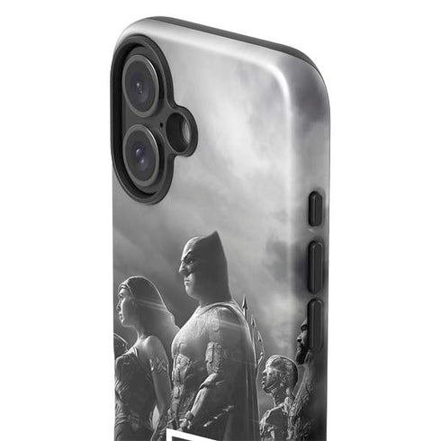 The Justice League (2017) Profile Characters Poster iPhone 16 Plus Impact Case