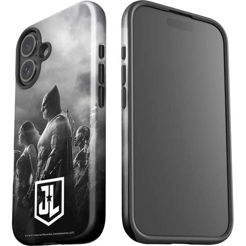 The Justice League (2017) Profile Characters Poster iPhone 16 Plus Impact Case