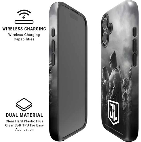 The Justice League (2017) Profile Characters Poster iPhone 16 Plus Magsafe Impact Case