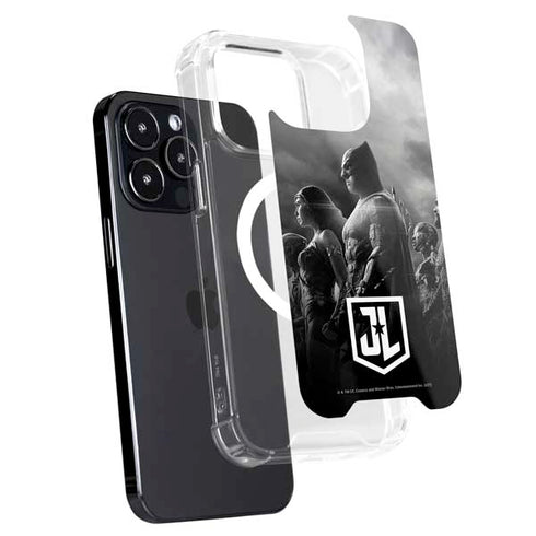 The Justice League (2017) Profile Characters Poster iPhone 16 Pro MagSafe Case