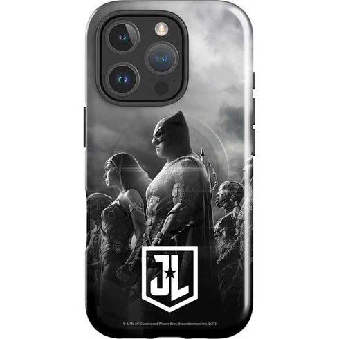The Justice League (2017) Profile Characters Poster iPhone 16 Pro Magsafe Impact Case