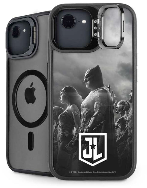 The Justice League (2017) Profile Characters Poster iPhone 16e Kickstand Case