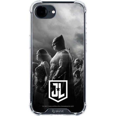 The Justice League (2017) Profile Characters Poster iPhone 16e Clear Case