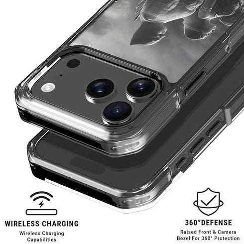The Justice League (2017) Profile Characters Poster iPhone 18 Pro Clear Case