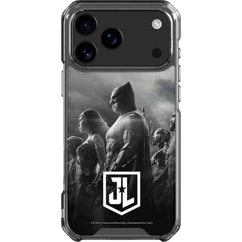 The Justice League (2017) Profile Characters Poster iPhone 18 Pro Max Clear Case