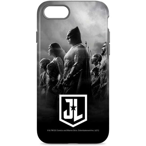 The Justice League (2017) Profile Characters Poster iPhone Cases