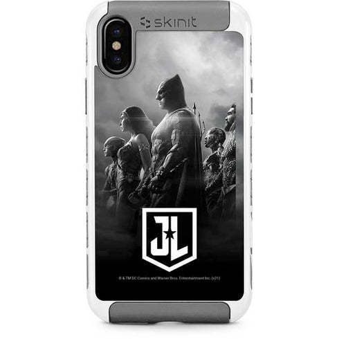 The Justice League (2017) Profile Characters Poster iPhone Cases