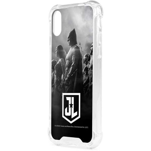 The Justice League (2017) Profile Characters Poster iPhone XS Clear Case