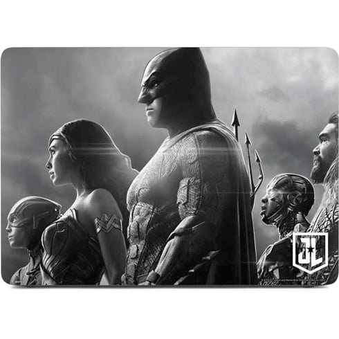 The Justice League (2017) Profile Characters Poster Apple MacBook Air Skin