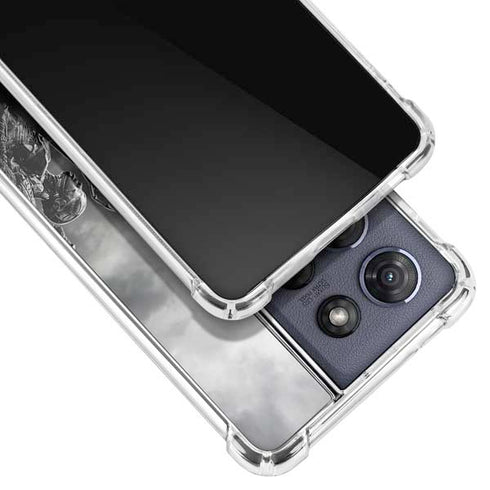 The Justice League (2017) Profile Characters Poster Moto G Power 5G (2025) Clear Case