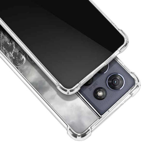 The Justice League (2017) Profile Characters Poster Moto G Stylus 5G (2025) Clear Case