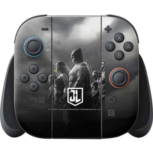 The Justice League (2017) Profile Characters Poster Nintendo Switch 2 (2025) Joy-Con Controller Skin