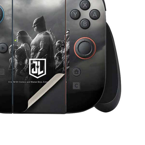 The Justice League (2017) Profile Characters Poster Nintendo Switch 2 (2025) Joy-Con Controller Skin
