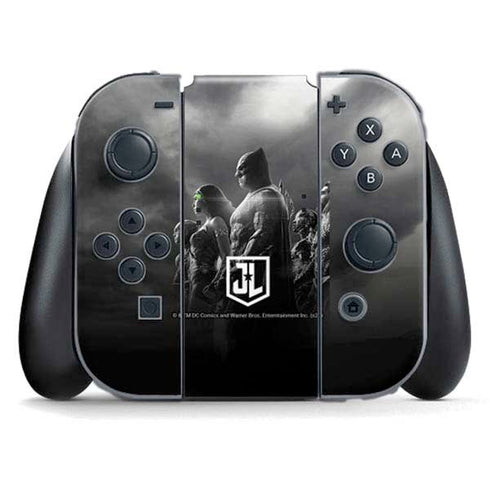 The Justice League (2017) Profile Characters Poster Nintendo Skins