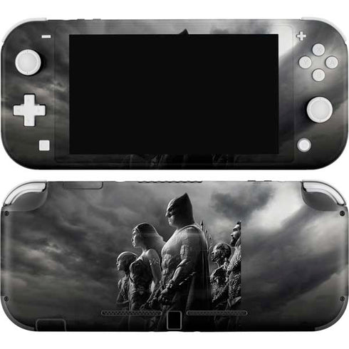 The Justice League (2017) Profile Characters Poster Nintendo Switch Lite Skin