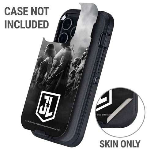 The Justice League (2017) Profile Characters Poster Otterbox Defender iPhone Skin