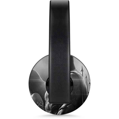 The Justice League (2017) Profile Characters Poster PlayStation 4 Gold Wireless Headset Skin