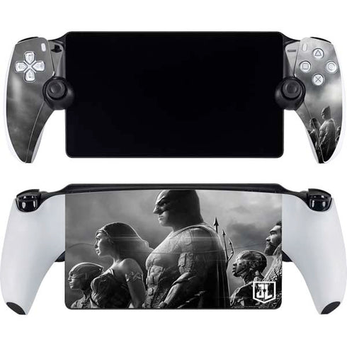 The Justice League (2017) Profile Characters Poster PlayStation Portal Remote Player Skin