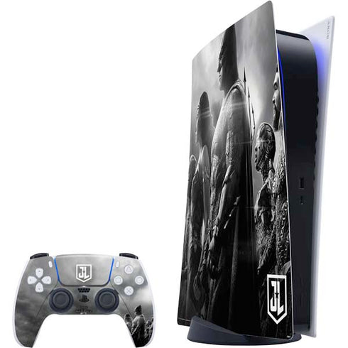 The Justice League (2017) Profile Characters Poster PlayStation PS5 Skins