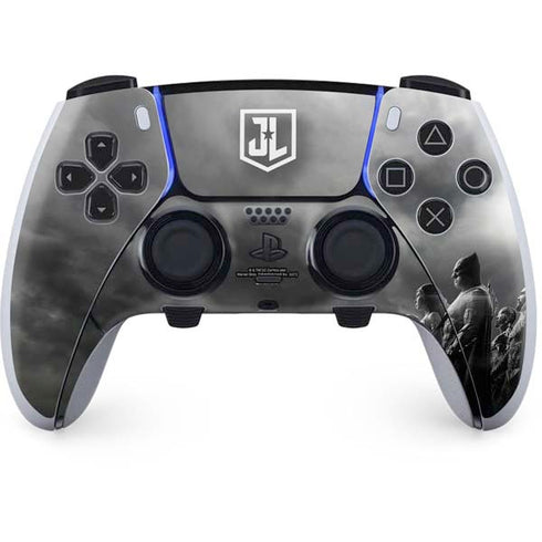 The Justice League (2017) Profile Characters Poster PS5 DualSense Edge Pro Controller Skin