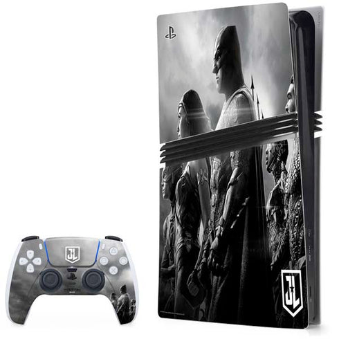 The Justice League (2017) Profile Characters Poster PlayStation PS5 Skins