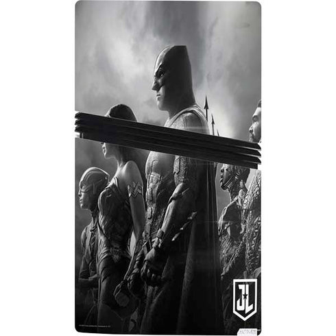 The Justice League (2017) Profile Characters Poster PS5 Pro Console Skin
