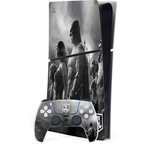 The Justice League (2017) Profile Characters Poster PlayStation PS5 Skins