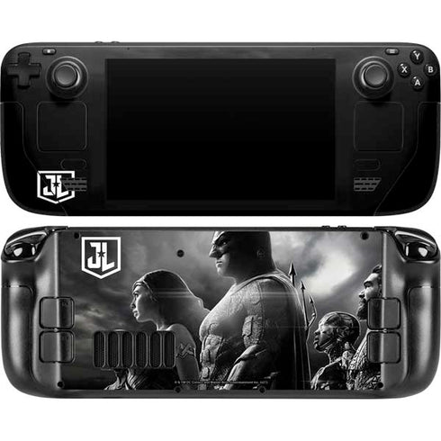 The Justice League (2017) Profile Characters Poster Steam Deck Handheld Gaming Computer OLED Skin