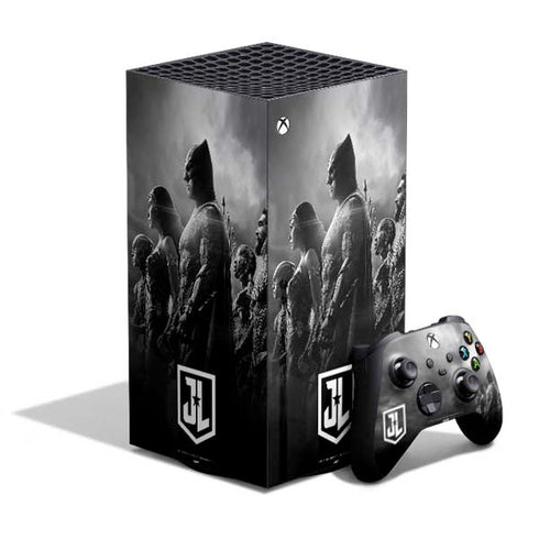 The Justice League (2017) Profile Characters Poster XBox Series X Digital Edition Bundle Skin