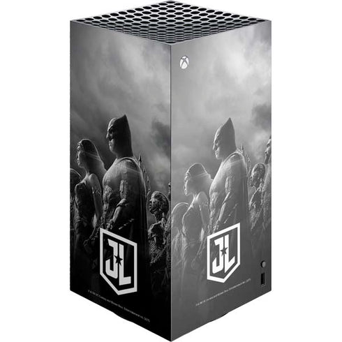 The Justice League (2017) Profile Characters Poster XBox Series X Digital Edition Console Skin