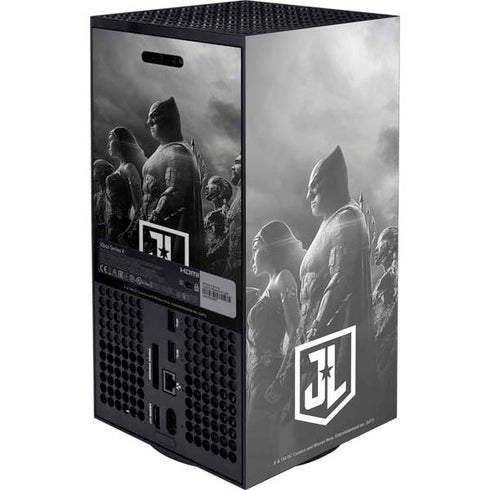 The Justice League (2017) Profile Characters Poster XBox Series X Digital Edition Console Skin