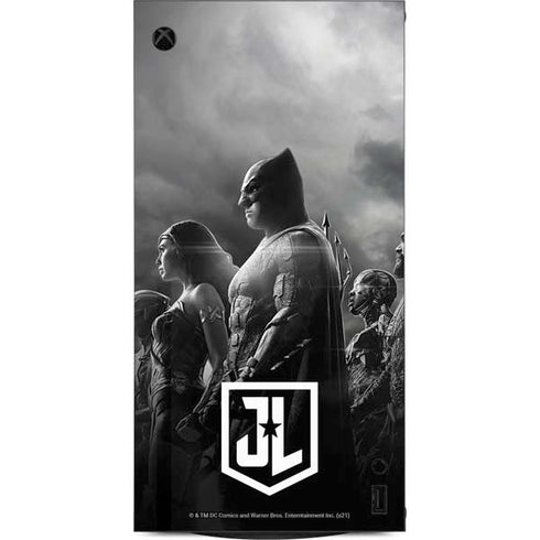 The Justice League (2017) Profile Characters Poster XBox Series X Digital Edition Console Skin