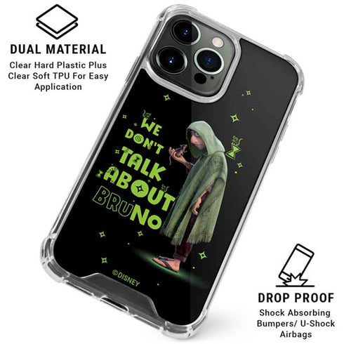 Disney Encanto Bruno iPhone 15 Pro Max Clear Case
