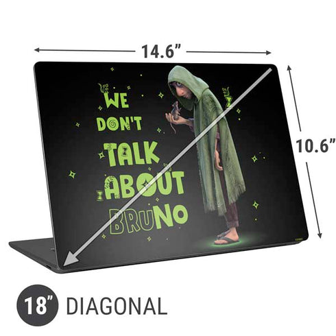 Disney Encanto Bruno Universal Laptop 18in (14.6 x 10.6in) Skin