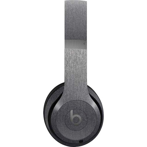 Brushed Steel Texture Beats Solo 4 Wireless Headphones Skin