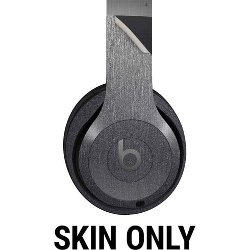 Brushed Steel Texture Beats Solo 4 Wireless Headphones Skin