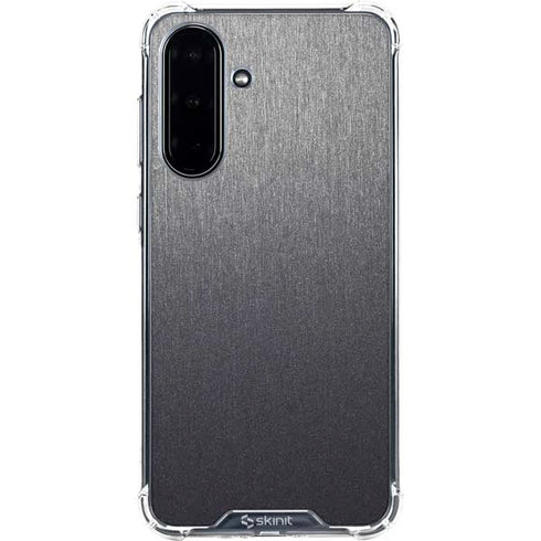 Brushed Steel Texture Galaxy A36 5G Clear Case