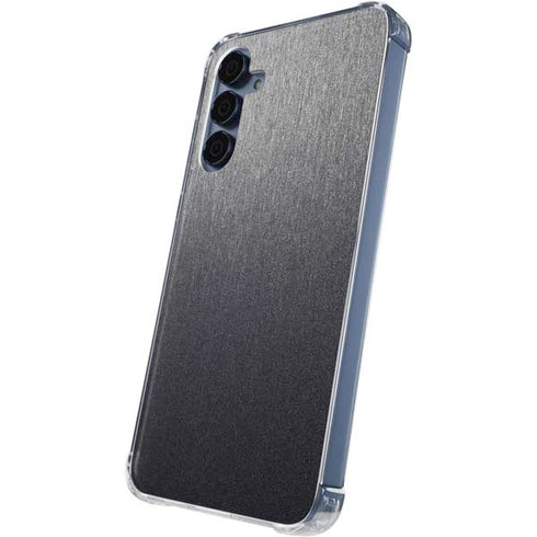 Brushed Steel Texture Galaxy A55 5G Clear Case