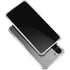 Brushed Steel Texture Galaxy S24 FE Clear Case