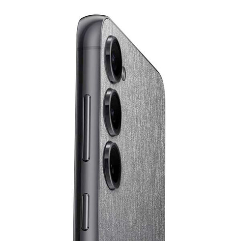 Brushed Steel Texture Galaxy S25 Plus Skin