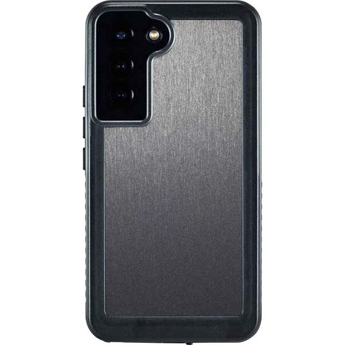 Brushed Steel Texture Galaxy S24 Plus Waterproof Case