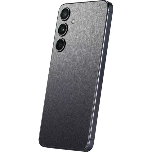 Brushed Steel Texture Galaxy S24 Skin