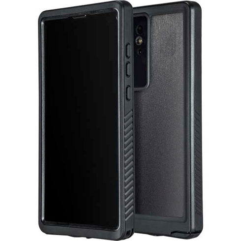 Brushed Steel Texture Galaxy S24 Ultra Waterproof Case