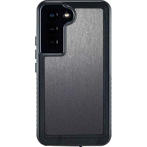 Brushed Steel Texture Galaxy S24 Waterproof Case