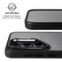 Brushed Steel Texture Galaxy S25 FE Kickstand Case