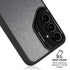 Brushed Steel Texture Galaxy S25 FE Kickstand Case